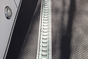 Alpha Rubber Floor and Recessed Floor E-Track