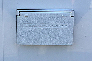 Exterior GFI Receptacle