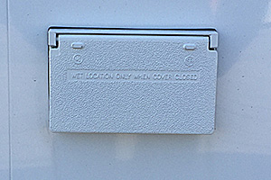 Exterior GFI Receptacle