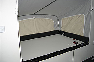 Fold-Out Bunk (interior view)