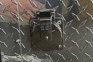 Stainless 30amp Motorbase Plug