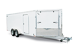 Enclosed Snowmobile Trailers Exterior Image